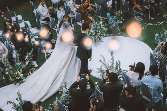 lighting at wedding reception