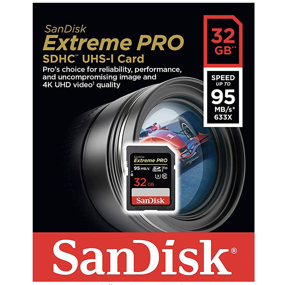 SanDisk Extreme Pro HD/4K SD Cards (4-pack)