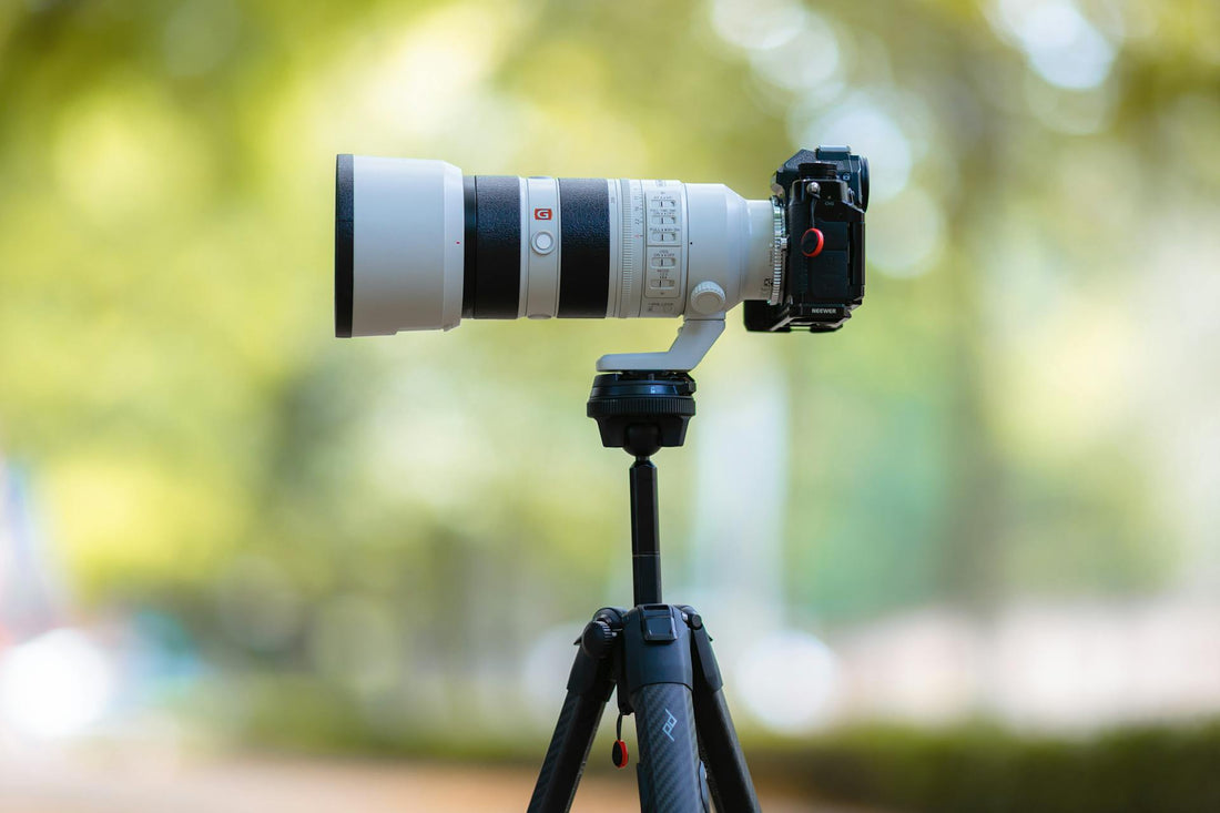 camera on a tripod