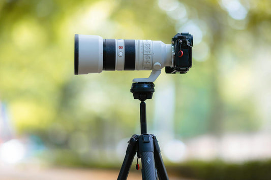 camera on a tripod