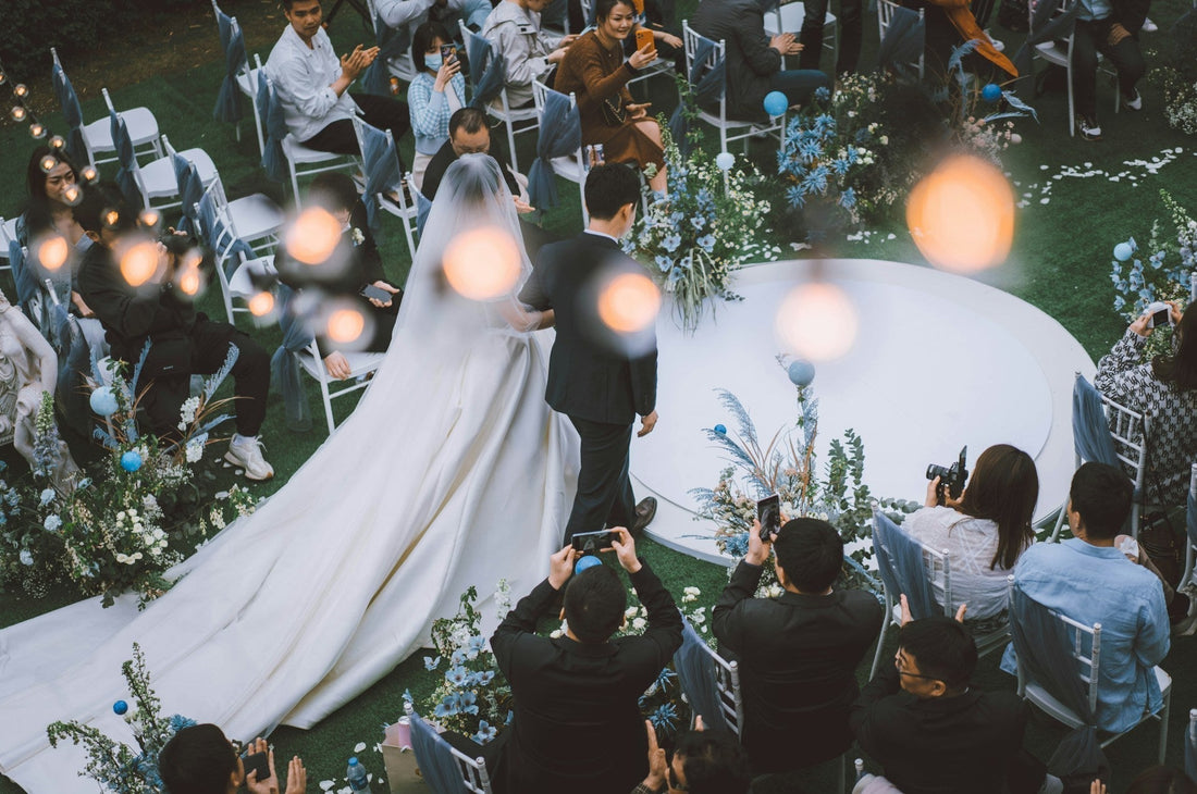 lighting at wedding reception