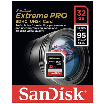 SanDisk Extreme Pro HD/4K SD Cards (4-pack)