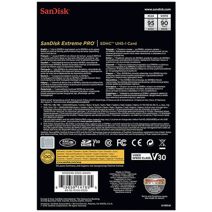 SanDisk Extreme Pro HD/4K SD Cards (4-pack)