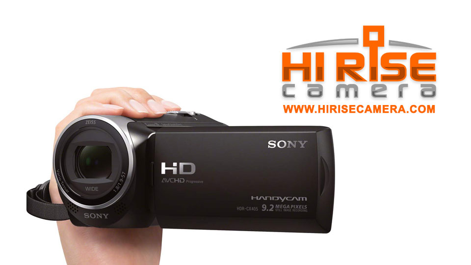 Cámara de video filmadora digital con HD, HDR-CX405