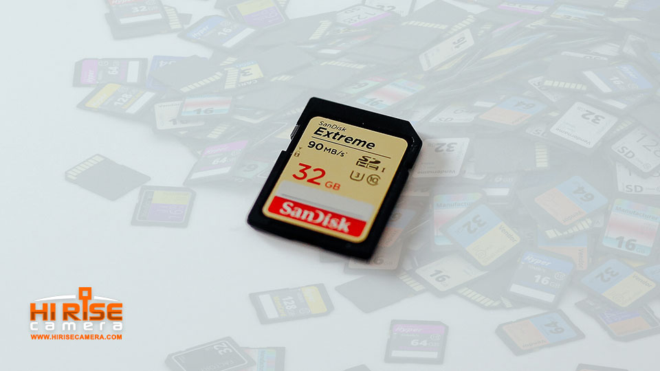 SD Cards for cameras