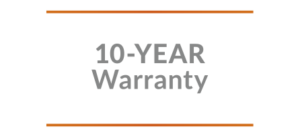 10 Year Warranty