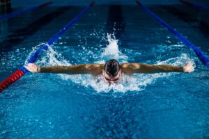 swimming