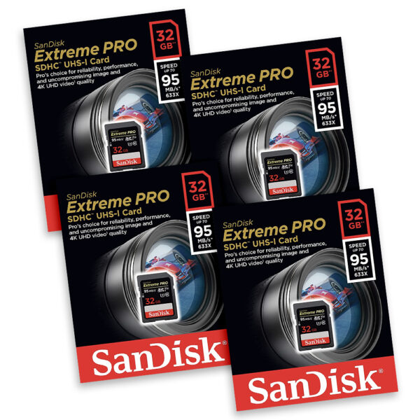 SanDisk Extreme Pro HD/4K SD Cards | Endzone Camera Unit | Hi Rise Camera